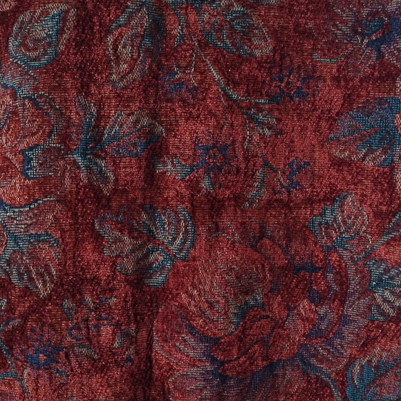 Vintage 90's Tapestry Coat Chicos Boho Indie Size 2 - Picture 7 of 13